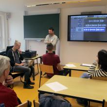 Einblick in den Workshop "Die digitale Klangwerkstatt" des NB Radiotreffs