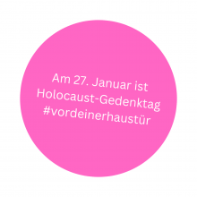 Holocaust-Gedenktag Post
