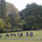 Grabsteine serbischer Kriegsgefangener in Neubrandenburg-Fünfeichen