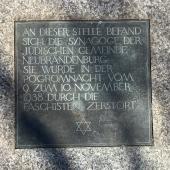 Gedenktafel Synagogenplatz