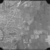 Luftbildaufnahme Neubrandenburg 1944